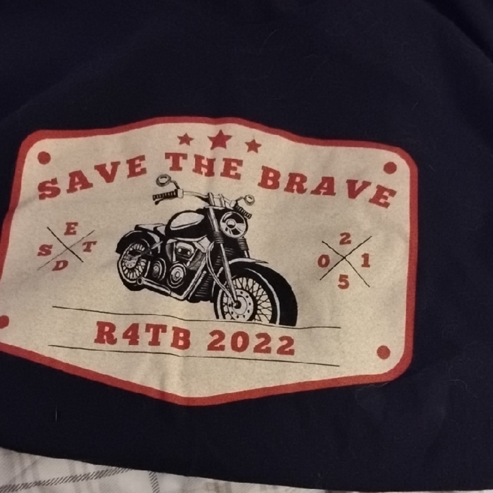 Champion Black Athletic T-Shirt Save The Brave